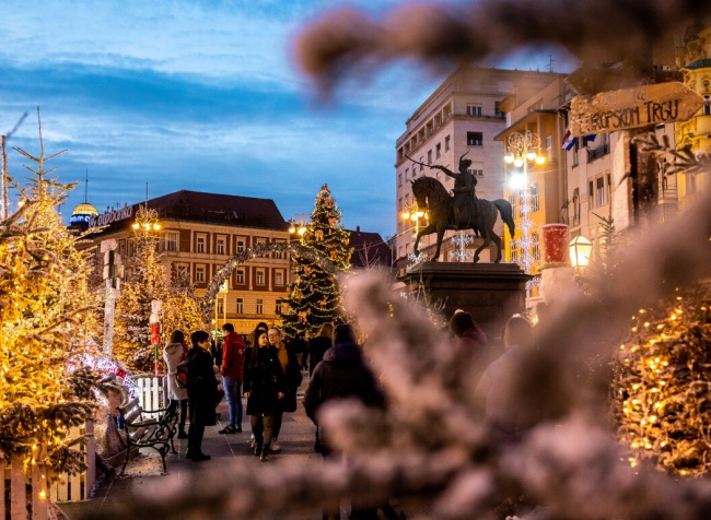 Zagreb: U blagdanskom ozračju 